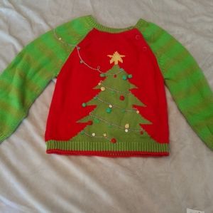 2T Christmas Tree Sweater